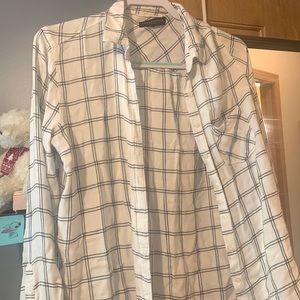 Aeropostale White Flannel Very Soft Size L Women’s